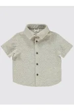 Bebek Gömlek 0-24 Ay Sütlükahve - Paket