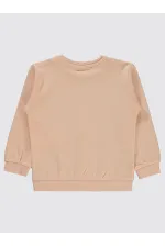 Sweat-shirt pour filles de 2 à 5 ans, couleur poudre - Emballage