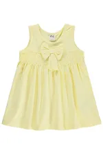 Combinaison et robe bébé 6-18 mois jaune doux - Emballage
