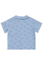 Bebek Gömlek 0-24 Ay Mavi - Paket