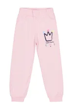 Bas de survêtement rose pour fille (2-5 ans) - Emballage