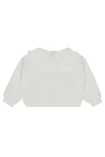 Kız Çocuk Sweatshirt 2-5 Yaş Ekru - Paket