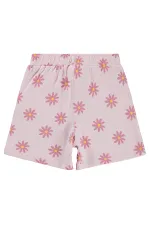 Kız Çocuk Şort 6-9 Yaş Pudra - Paket