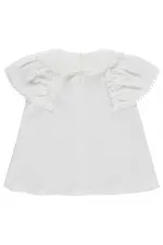 Ensemble combinaison et robe bébé 6-18 mois blanc - Emballage