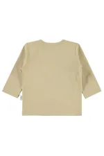 Bebek Sweatshirt 0-24 Ay Taş Rengi - Paket