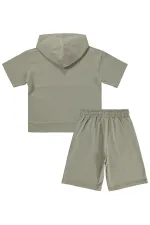 Ensemble d'équipe pour garçons de 6 à 9 ans, gris clair - Pack