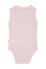 Body bébé à boutons-pression 0-24 mois rose clair - Emballage