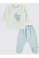 Bebek Body Setleri 0-24 Ay Mavi - Paket Civil