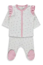 Baby Pajama Set 0-24 Months, Off-White - Package