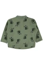 Bebek Sweatshirt 0-24 Ay Haki - Paket