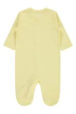 Grenouillère bébé 0-24 mois jaune - Emballage