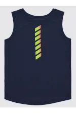 T-shirt garçon 10-13 ans bleu marine - Emballage