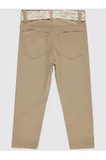 Kız Çocuk Pantolon 2-5 Yaş Bej - Paket