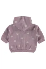 Gilet bébé lilas 0-24 mois - Lot