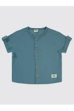 Bebek Gömlek 0-24 Ay İndigo - Paket