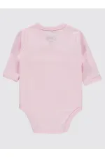 Body bébé à boutons-pression rose 0-24 mois - Lot