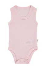 Body bébé à boutons-pression 0-24 mois rose clair - Emballage