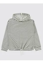 Sweat-shirt fille 10-13 ans écru - Emballage