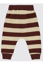 Baby Sweatpants 0-24 Months Chocolate Brown - Pack