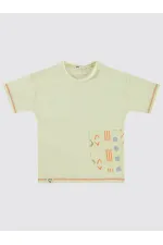 Erkek Çocuk Tişört 6-9 Yaş Ekru - Paket