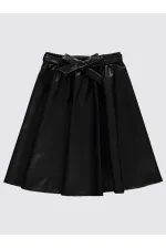 Kız Çocuk Etek 10-13 Yaş Siyah - Paket