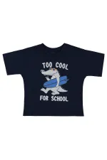 Bebek Tişört Km 0-24 Ay Lacivert - Paket