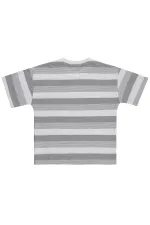 Erkek Çocuk Tişört 10-13 Yaş Gri - Paket