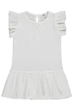 Girls' Jumpsuit and Dress Set, Ages 2-5, Off-White - Package