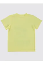 Erkek Çocuk Tişört 2-5 Yaş Açık Sarı - Paket
