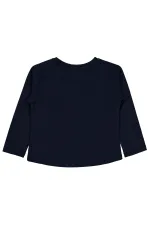 Kız Çocuk Sweatshirt 2-5 Yaş Lacivert - Paket