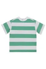 Lot de t-shirts verts pour garçons de 6 à 9 ans