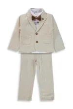 Ensemble d'équipe garçon 2-5 ans beige - Emballage