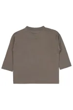 Bebek Sweatshirt 0-24 Ay Füme - Paket