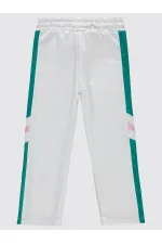 Girl's Tracksuit Bottoms 10-13 Years White - Pack