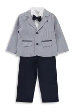 Ensemble d'équipe pour garçons de 2 à 5 ans, bleu marine - Pack