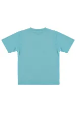 T-shirt garçon KM 2-5 ans Menthe foncée - Lot