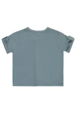 T-shirt bébé 0-24 mois indigo doux - Lot