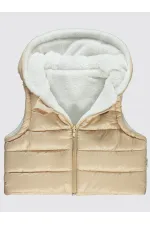 Bebek Yelek 0-24 Ay Sütlükahve - Paket