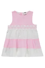 Bebek Jile ve Elbise 0-24 Ay Pembe - Paket