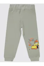 Bas de survêtement garçon 2-5 ans Gris doux - Lot