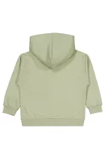 Sweat-shirt garçon 6-9 ans kaki doux - Emballage