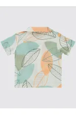 Erkek Çocuk Gömlek 2-5 Yaş Mercan - Paket