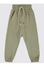 Bas de survêtement garçon 2-5 ans, couleur pierre - Lot