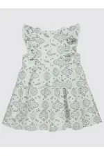 Kız Çocuk Jile ve Elbise 2-5 Yaş Lacivert - Paket