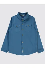 Erkek Çocuk Gömlek 10-13 Yaş İndigo - Paket