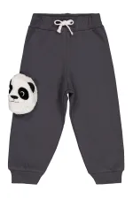 Bas de survêtement garçon 2-5 ans anthracite - Lot