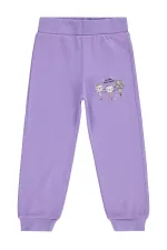 Girls' Sweatpants Km 2-5 Years Purple - Pack