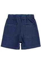 Baby Shorts 0-24 Months Dark Blue - Pack