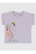 Kız Çocuk Takım 2-5 Yaş Nazik Lavanta - Paket