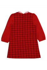 Ensemble robe et gilet rouge pour fille de 2 à 5 ans - Emballage